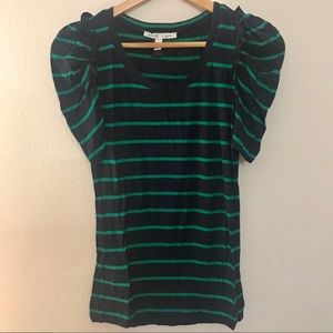 NEW MNG by Mango Scrunched Shoulder Shirt